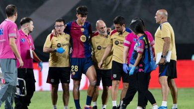 تعرض مارك بيرنال لاعب خط الوسط برشلونة إلى تمزق في الرباط الصليبي